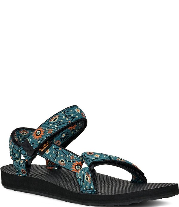 テバ レディース シューズ パンプス サンダル Teva Women\u0027s Original Universal Sandals Astronomy Blue Opal/Pale Lime Yellow 青碧