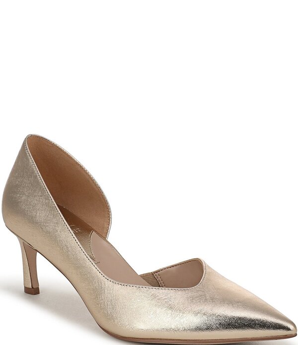 ナチュライザー レディース シューズ パンプス なめし革 Naturalizer 27 EDIT Faith Leather d\u0027Orsay Dress Pumps Light Champagne 三鞭酒