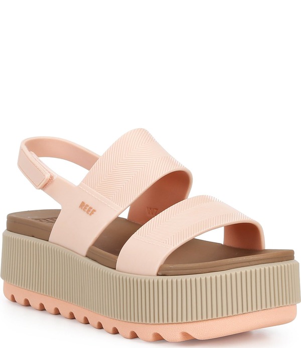 岩礁 レディース シューズ サンダル プラットホーム Reef Women\u0027s Water Vista Higher Platform Sandals Bellini/Tan タン