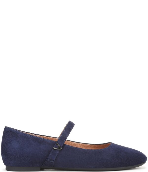 バイオニック レディース シューズ パンプスエード Vionic Alameda Suede Mary Jane Flats Navy Blazer 米国海軍