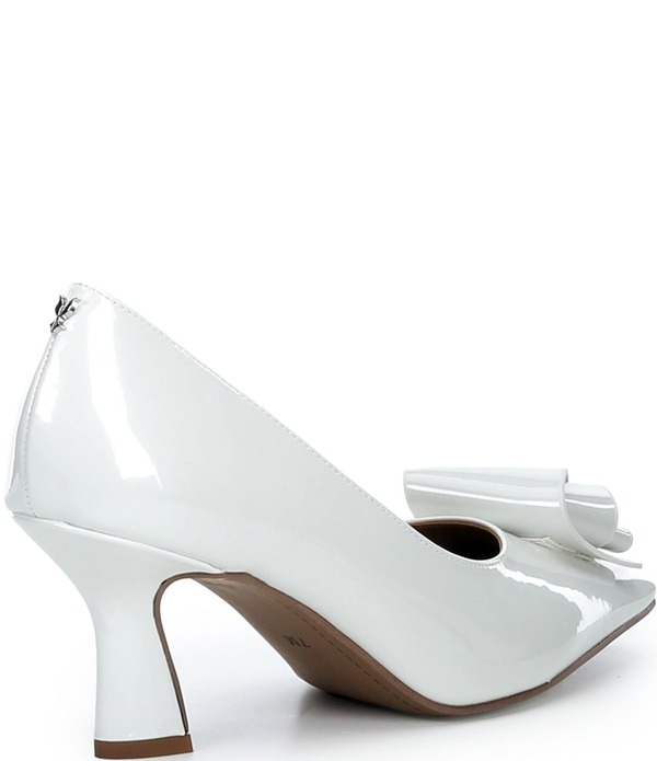 ジェイレニー レディース シューズ 踵 J. Renee Karali Patent Ornamented Pumps White 白いこと
