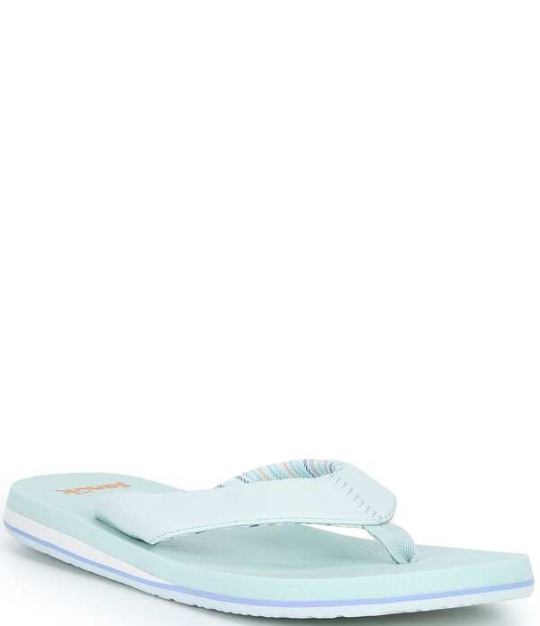 サヌーク レディース シューズ サンダル Sanuk Women\u0027s Yoga Mat II Flip Flopspa Blue 青碧