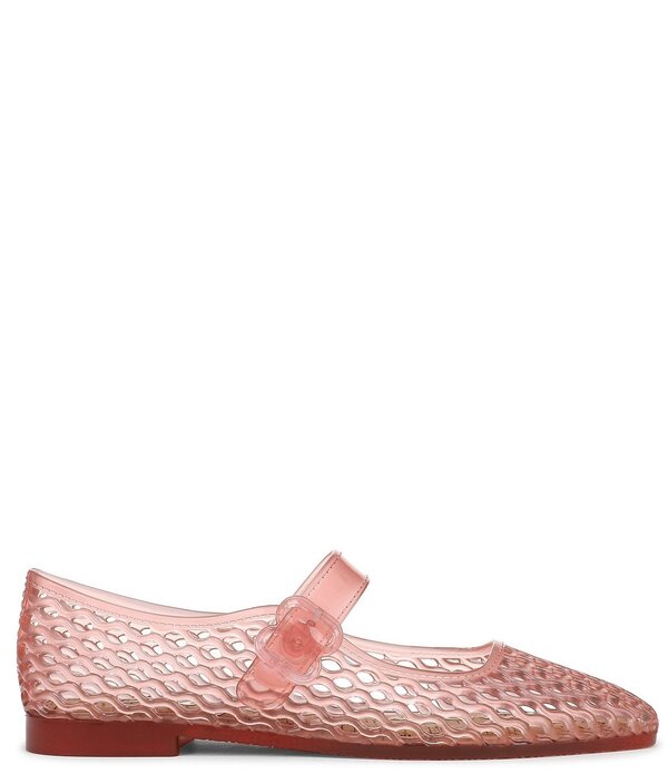 サムエデルマン レディース シューズ パンプス Sam Edelman Michaela Jelly Mary Jane Flats Pink Rosa さくら色