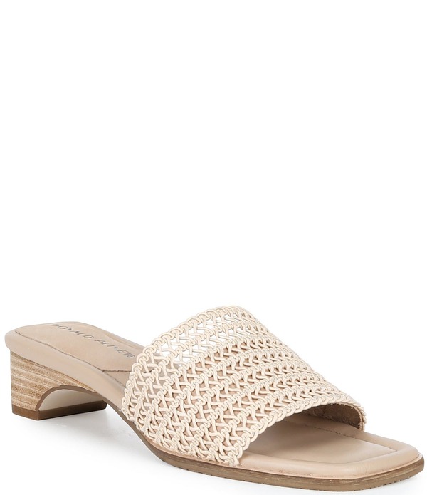 ドナルドプリネール レディース シューズ サンダル Donald Pliner Clodie Stretch Macrame Slide Sandalsand サンド｜ReVida 店