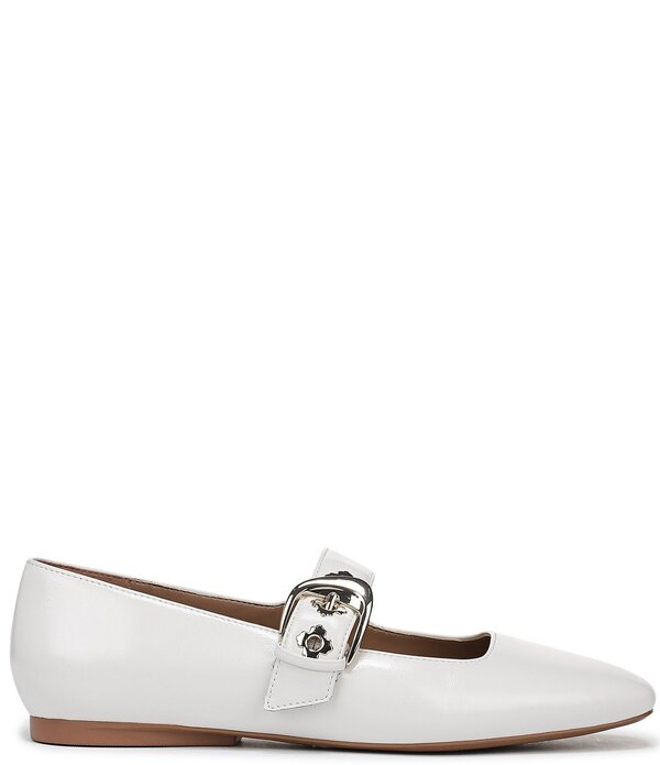 ナチュライザー レディース シューズ パンプス なめし革 Naturalizer Cosmic Leather Mary Jane Flats Warm White 白いこと