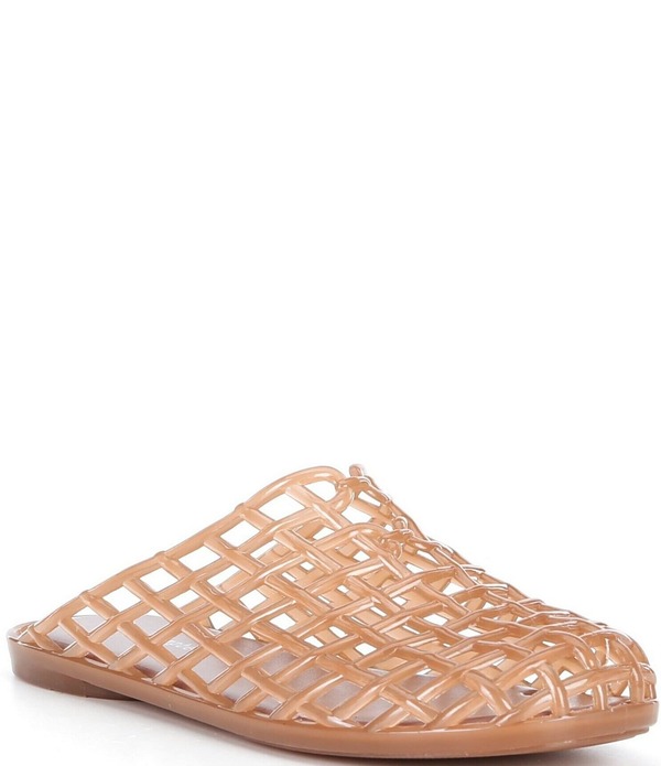 ジェフリー キャンベル レディース シューズ パンプス Jeffrey Campbell Sea Glass Jelly Mules Caramel