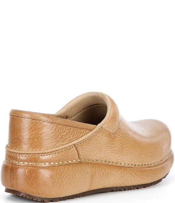 ダンスコ レディース シューズ サンダル プラットフォーム レザー Dansko Platform Pro Leather Clogs Honey Distressed|ReVida 店