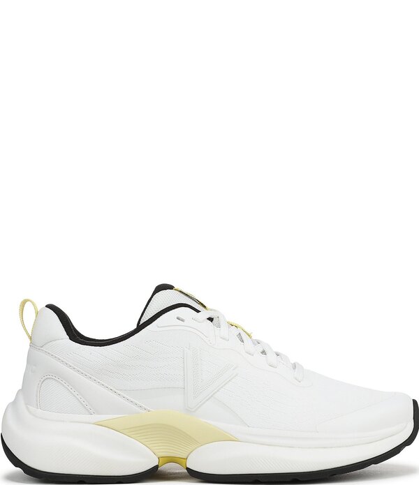バイオニック レディース シューズ スニーカー 編み物 Vionic Walk Quest Knit Jacquard Performance Walking Sneakers White/Black 白いこと