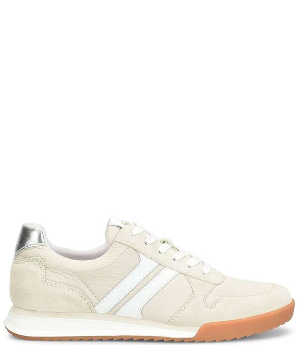 ホンブルグ帽 レディース シューズ スニーカー ナイロン スエードクロス Sofft Kameron Suede and Nylon Retro Jogger Sneakers White Multi 白いこと