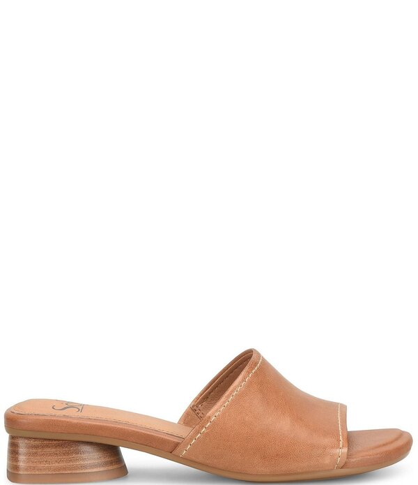 ホンブルグ帽 レディース シューズ サンダル なめし革 Sofft Sahara Leather Slide Sandals Honey