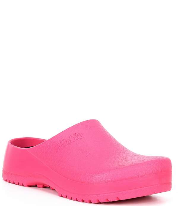 ビルケンシュトック レディース シューズ サンダル Birkenstock Women\u0027super Birki Professional Wateresistant Clogs Raspberry