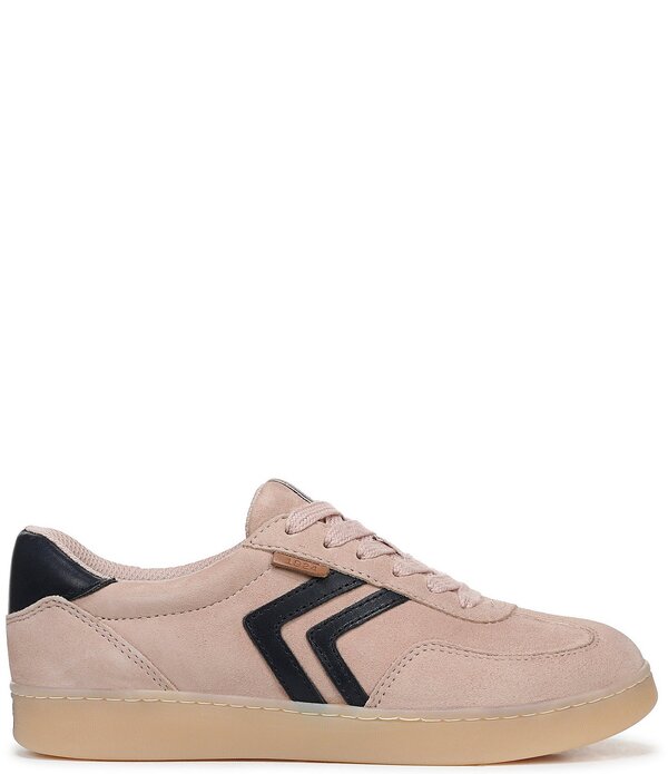 お医者さん・肩かけ レディース シューズ スニーカー スエードクロス Dr. Scholl\u0027s Rebel Sport Suede Gum Sole Sneakers Rose/Navy 米国海軍