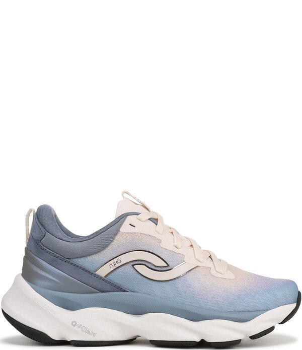 ライカ レディース シューズ スニーカー メッシュ Ryka Women\u0027s Elevate LX Mesh Walking Sneakers Flintstone Blue 青碧