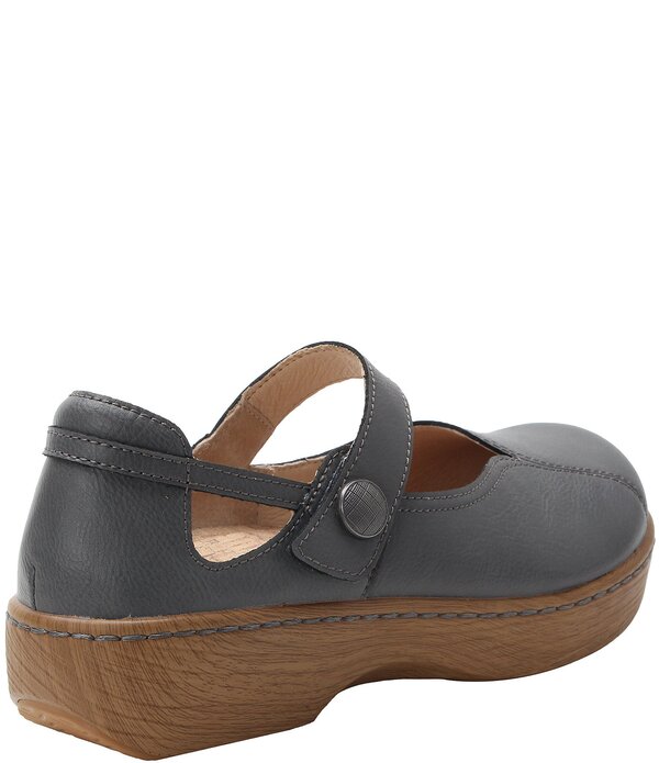 アレグリア レディース シューズ パンプス なめし革 Alegria Onika Leather Mary Jane Pumps Dusty