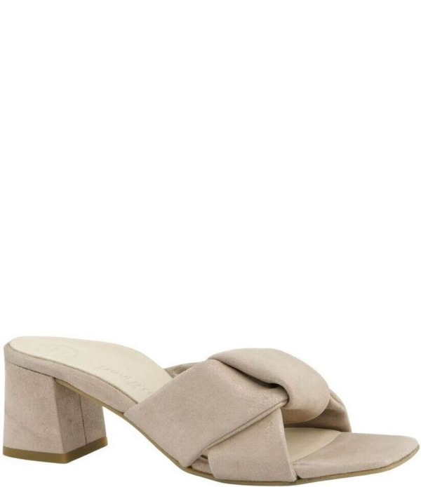 極点・緑であること レディース シューズ サンダル スエードクロス Paul Green Delight Suede Dresslide Sandals Cachemire