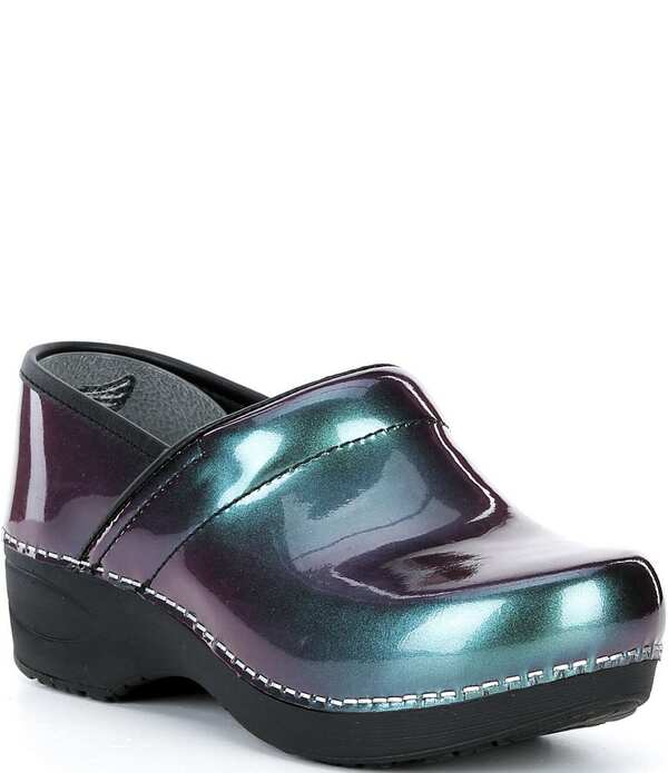 ダンスコ レディース シューズ サンダル レザー Dansko XP 2.0 Chill Colorshift Patent Leather Clogs Chill Colorshift｜ReVida 店