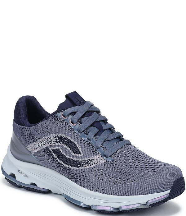 ライカ レディース シューズ スニーカー メッシュ Ryka Women\u0027s Devotion Stride LX Mesh Walking Sneakers Flintstone Blue 青碧