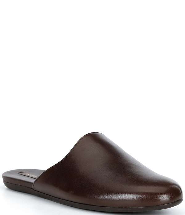アントニオ メラーニ レディース シューズ パンプス なめし革 Antonio Melani Selina Leather Slip On Flat Mules Groundcoffee