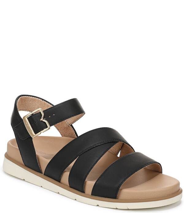 御医者さん・肩かけ レディース シューズ パンプス サンダル なめし革 Dr. Scholl\u0027s Free Life Leather Sandals Black 黒いこと