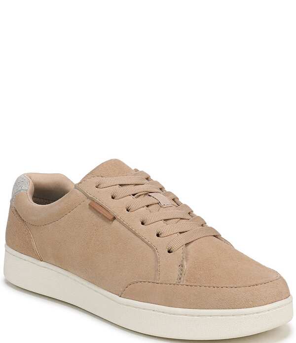 御医者さん・肩かけ レディース シューズ スニーカー スエードクロス スピード競技 Dr. Scholl\u0027s Feel Beyond Suede Low Top Lace Up Sneakersand 沙子