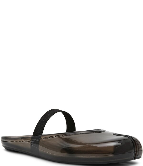 スティーブ マデン レディース シューズ パンプス Steve Madden Cova Jelly Splitoe Mules Black 黒いこと