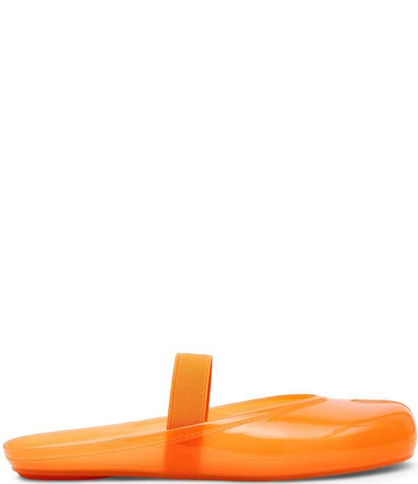 スティーブ マデン レディース シューズ パンプス Steve Madden Cova Jelly Splitoe Mules Orange オレンジ色