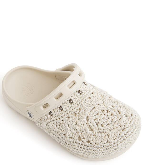 ザサック レディース シューズ パンプス The Sak Crochet Medallion Pattern EVA Clogs Natural Medallion