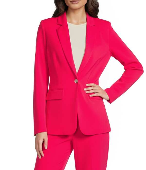 アレックスマリー レディース アウター 厚地の外套 スポーツジャケット 上衣 Alex Marie Coordinating Anastasia Jetset-Tech Super Stretch Blazer Jacket Flamingo