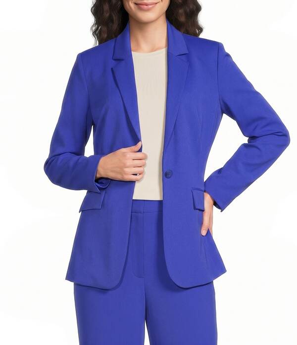 アレックスマリー レディース アウター 厚地の外套 スポーツジャケット 上衣 Alex Marie Coordinating Anastasia Jetset-Tech Super Stretch Blazer Jacket Ultramarine