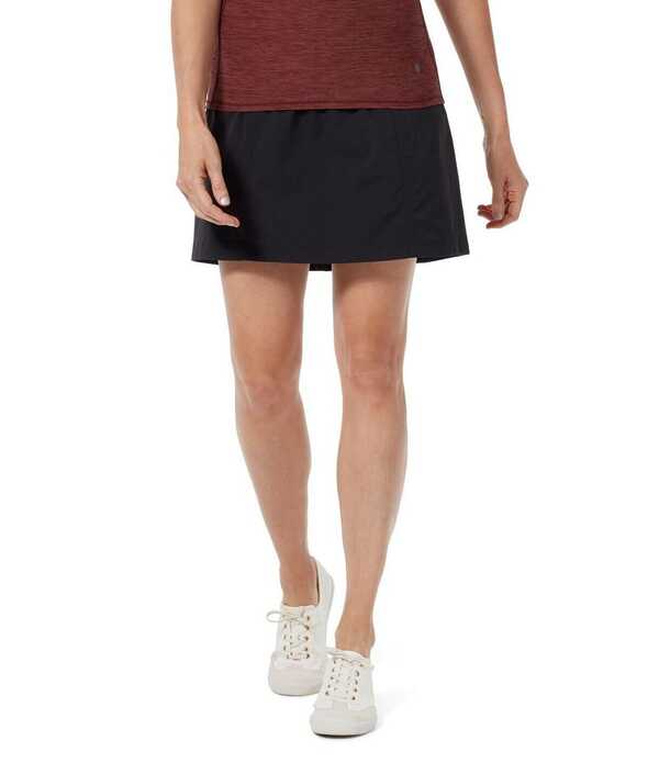 ロイヤルロビンズ レディース 下つ方スコート A 伝達ルート Royal Robbins Women\u0027s Discovery Stretch Woven A-Line Skort Jet Black 黒いこと