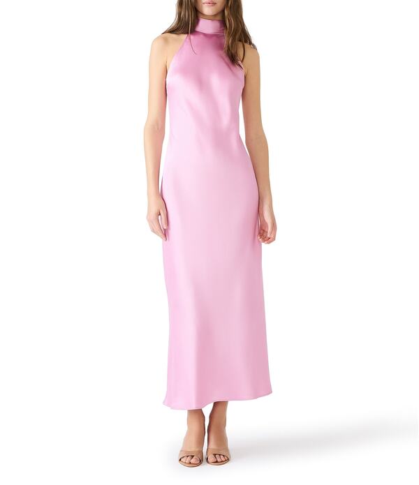 スティーブ マデン レディース トップス 衣装 ハイネック ノースリーブ マキシ Steve Madden Lara High Neck Sleeveless Maxi Dress Pastelilac 紫はしどい