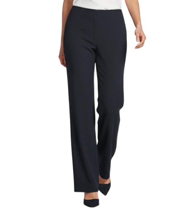 アントニオ メラーニ レディース ボトムス 心地よいズボン下 ブーツとり捨てる ブーツ Antonio Melani Tegan Flat Front Bootcut Pants Navy 米国海軍