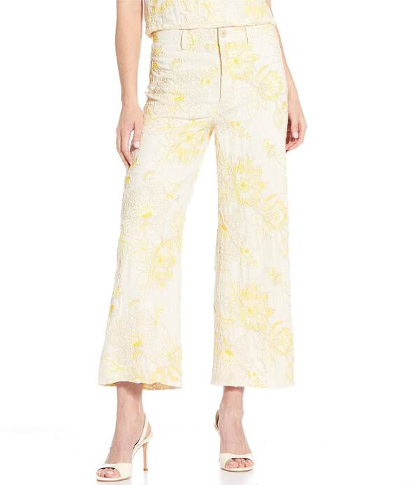 アントニオ メラーニ レディース ボトムス 心地よいズボン下 Antonio Melani Alexa Embroidery Flat Front Pantsand/Butter 沙子
