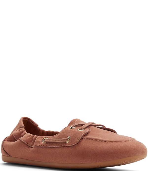 スペリー レディース シューズ スリッポン・ローファー スエードクロス Sperry Women\u0027slim Sail Suede Boat Shoes Amaretto