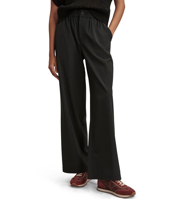 バーレイ レディース ボトムス 心地よいズボン下 ワイドレッグ Varley Kayson Wide Leg 2.0 Pants Black 黒いこと