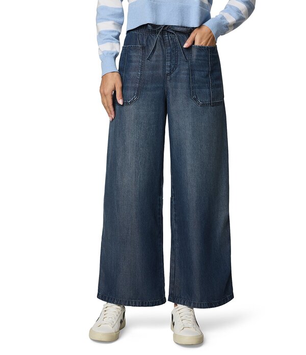 スプレンディット レディース ボトムス 心地好いズボン下 ワイドレッグ ジーンズ アンクル Splendid Wide Leg Anklength Denim Pants Dark Rinse ジーンズ