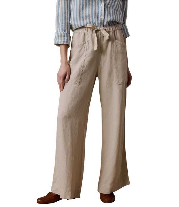 ファレティ レディース ボトムス 心地好いズボン下 ドレープ Faherty Topanga Woven Topanga Drape Pants Wheaten