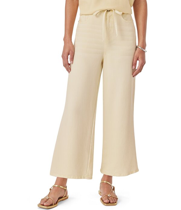 スプレンディット レディース ボトムス 心地よいズボン下 引っ切りない クロップド ジーンズ Splendid Soft Denim Croppedrawstring Straight Leg Pants Honeysuckle ジーンズ