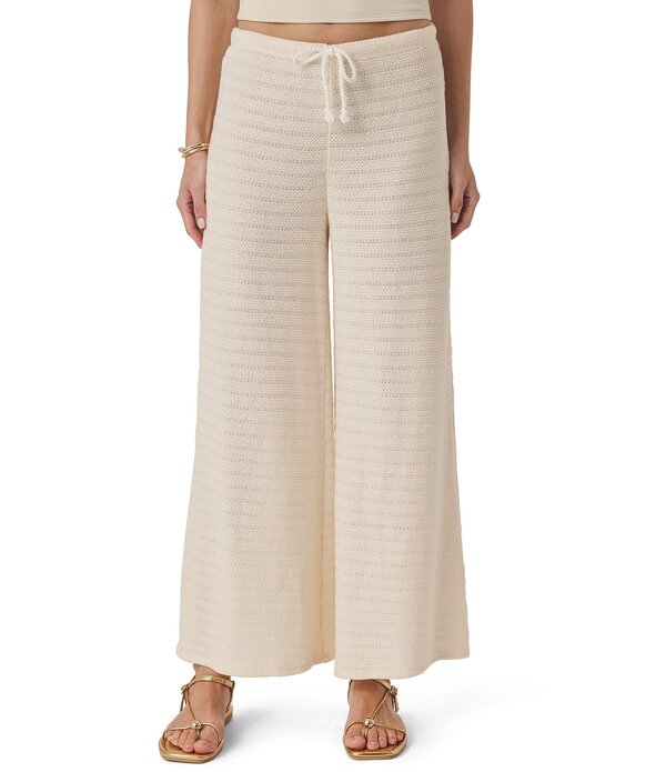 スプレンディット レディース ボトムス 心地よいズボン下 ワイドレッグ クロップド Splendid Marisol Cropped Wide Leg Pant Shell