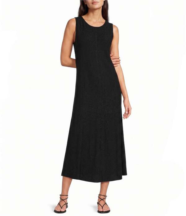 ウエストバウンド レディース トップス ワンピース クルーネック ノースリーブ Westbound Crew Neck Sleeveless Dress Black ブラック｜ReVida 店