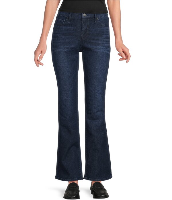 コード ブルー レディース ボトムス デニムパンツ ブーツカット プチェルシー ブーツ ジーンズ Code Bleu Petite Size Chelsea High Rise Bootcut Leg Jeans Allure Wash｜ReVida 店