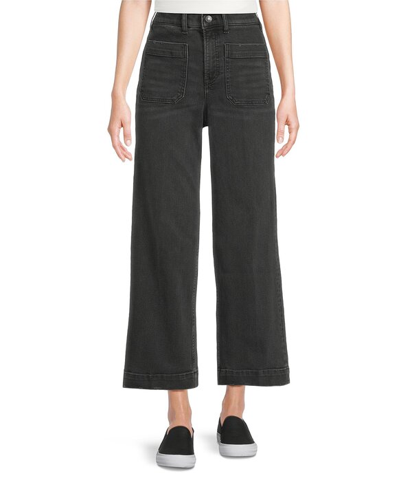 スパンク レディース ボトムス ジーンズズボン下 ワイドレッグ クロップド デニム SPANXshape Authentic 360 Cropped Wide Leg Jeans Niagara Wash