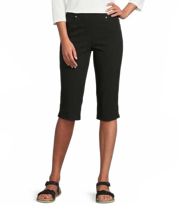 アリソン デイリー レディース ボトムス 心地好いズボン下 Allison Daley Tech Stretch Pull-On Skimmer Pants Black 黒いこと