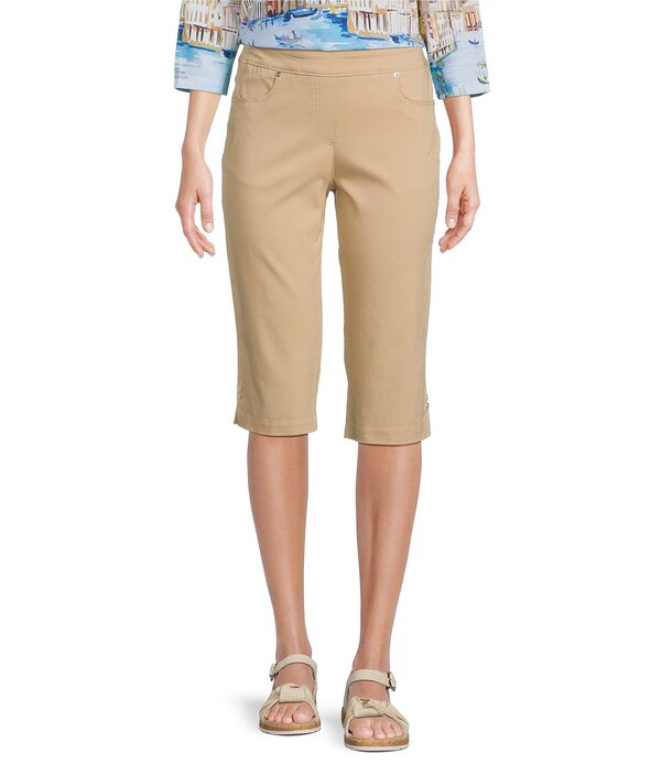 アリソン デイリー レディース ボトムス 心地好いズボン下 Allison Daley Tech Stretch Pull-On Skimmer Pants True Tan タン