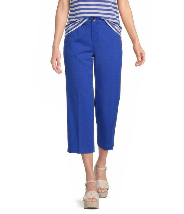 酉の方角刎ね上がる レディース ボトムス 心地よいズボン下 クロップド Westbound Perfect Outfit Picks High Rise Cropped Pants True Blue 青碧