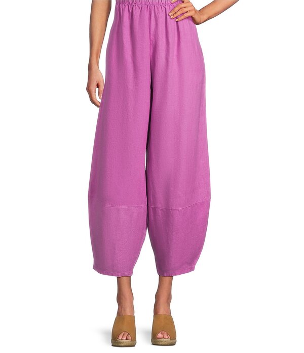 ブラジャーはたご屋 ウォーカー レディース ボトムス 心地よいズボン下 リネン Bryn Walker Oliver Light Linen Elastic Waist Lantern Pants Digitalis