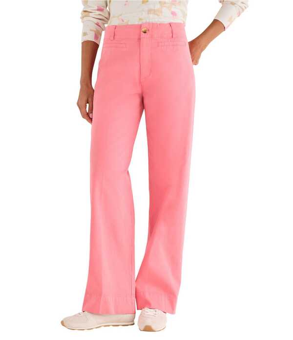 ニックアンドゾー レディース ボトムス 心地よいズボン下 ワイドレッグ NIC + ZOE Soft Stretchighland Wide Leg Pants Raspberry