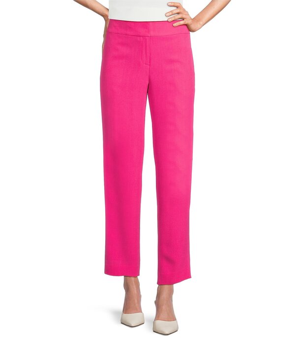 カスパール レディース ボトムス カジュアルパンツ クレープチ Kasper Petite Crepe Side Seam Pocketslim Pants Pink Perfection ピンク｜ReVida 店 15,466円