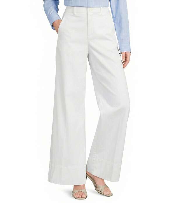 スパンク レディース ボトムス 心地よいズボン下 ワイドレッグ SPANXsupersmooth Stretch Twill Wide Leg Pants Classic White 白いこと