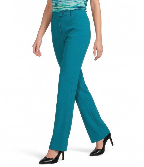 カルバンクライン レディース ボトムス 心地よいズボン下 Calvin Klein Coordinating Modern Fit Pants Petrol